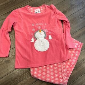 Cozy Critters Fleece Pajama Set - Size Medium